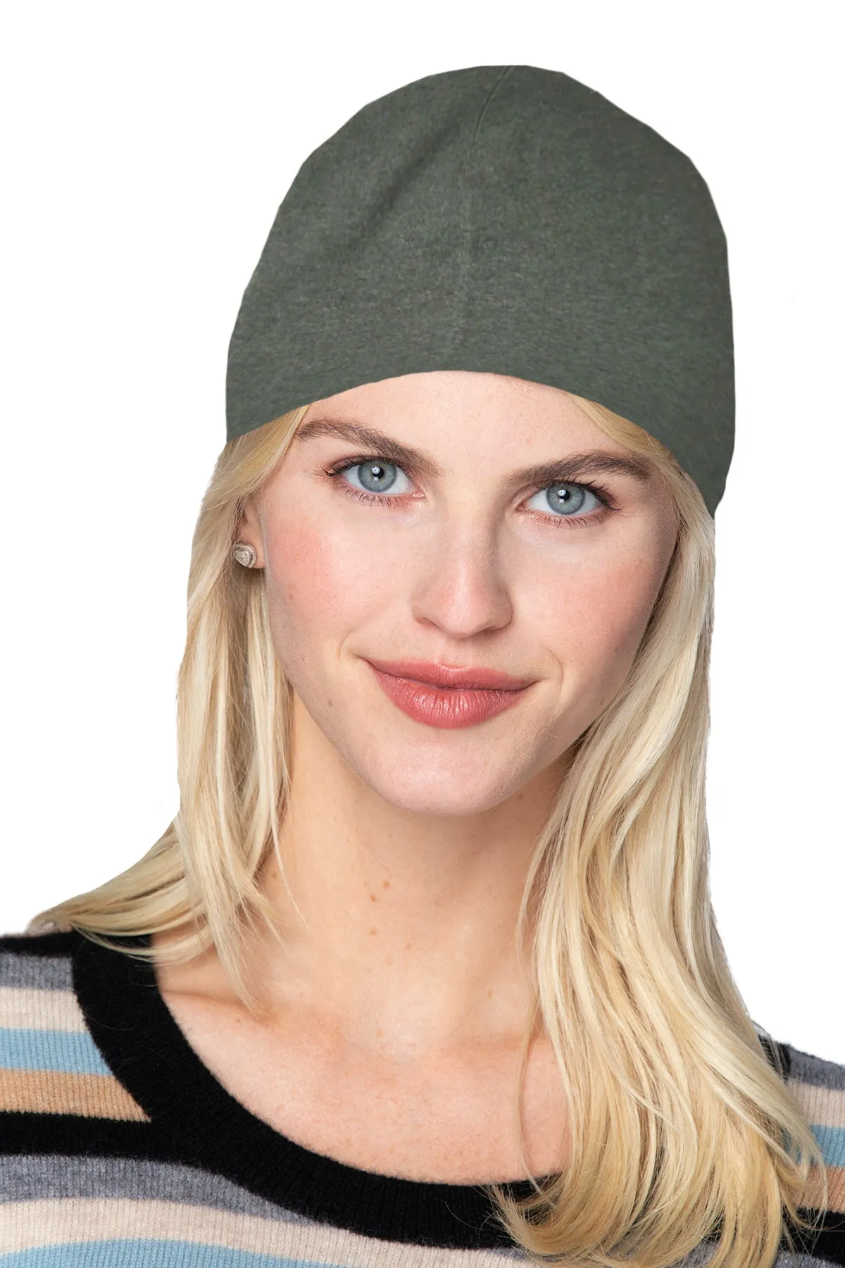 100% Cashmere Knit Beanie