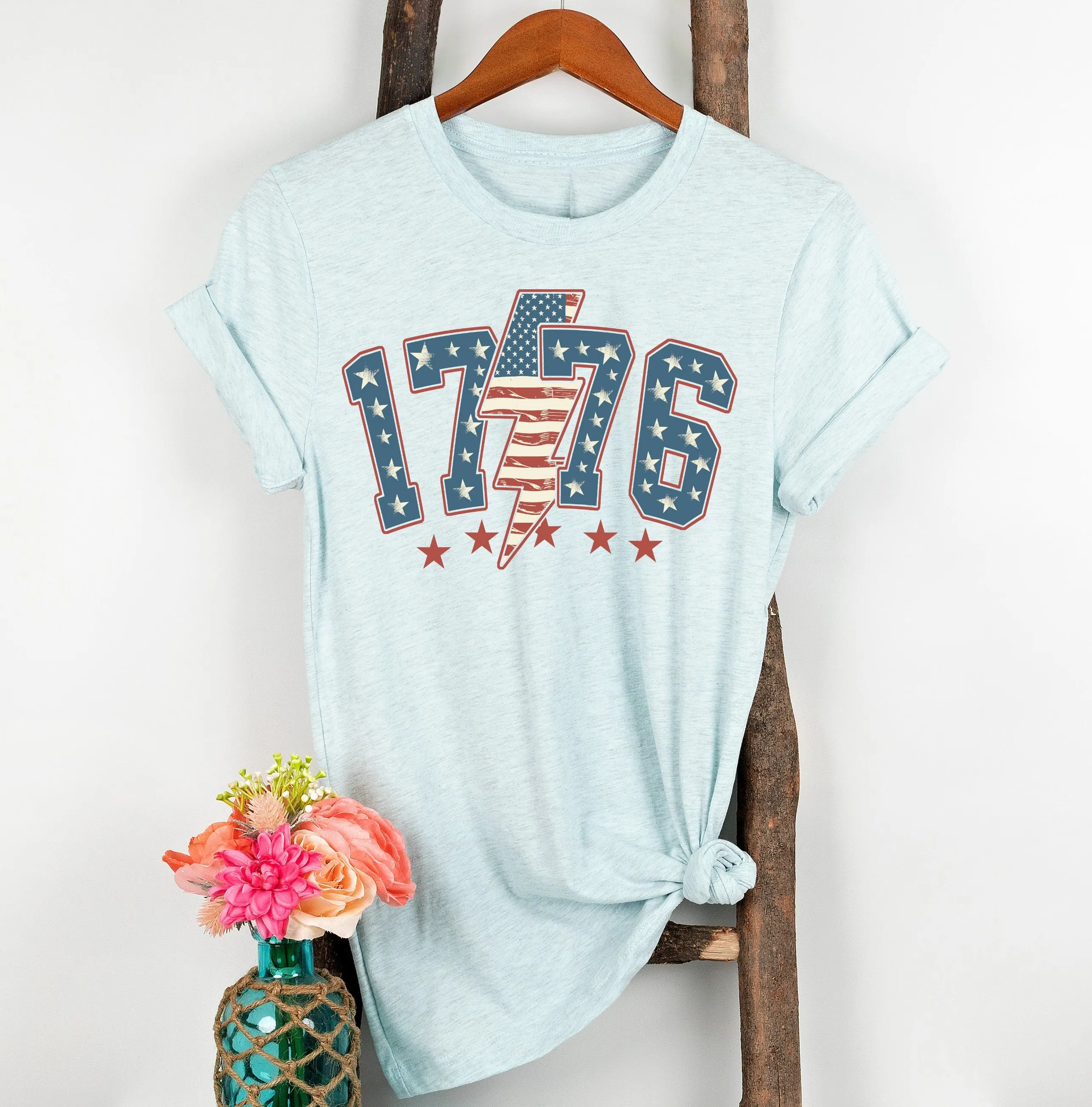 1776 America 4th of July T-shirt