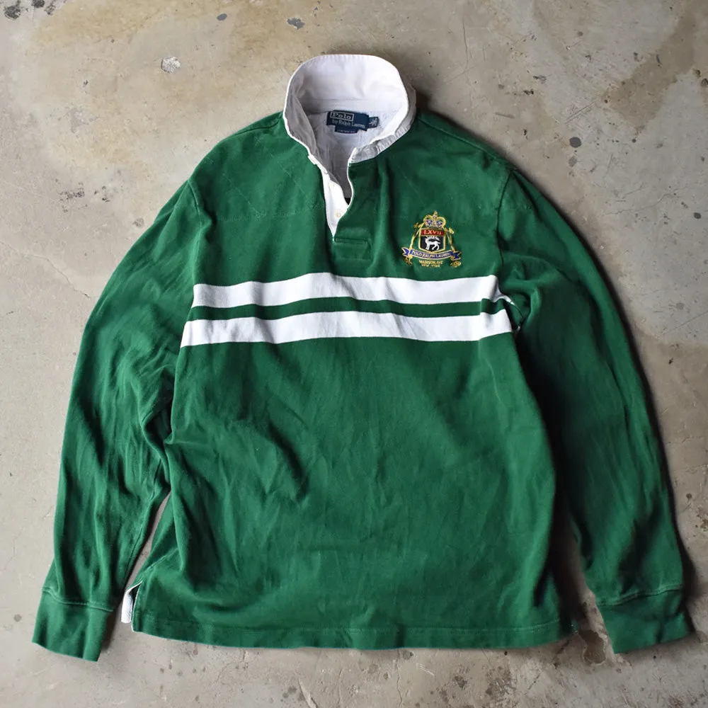 90's　Polo Ralph Lauren/ポロ ラルフ ローレン スウェット ラグビージャージ　230714