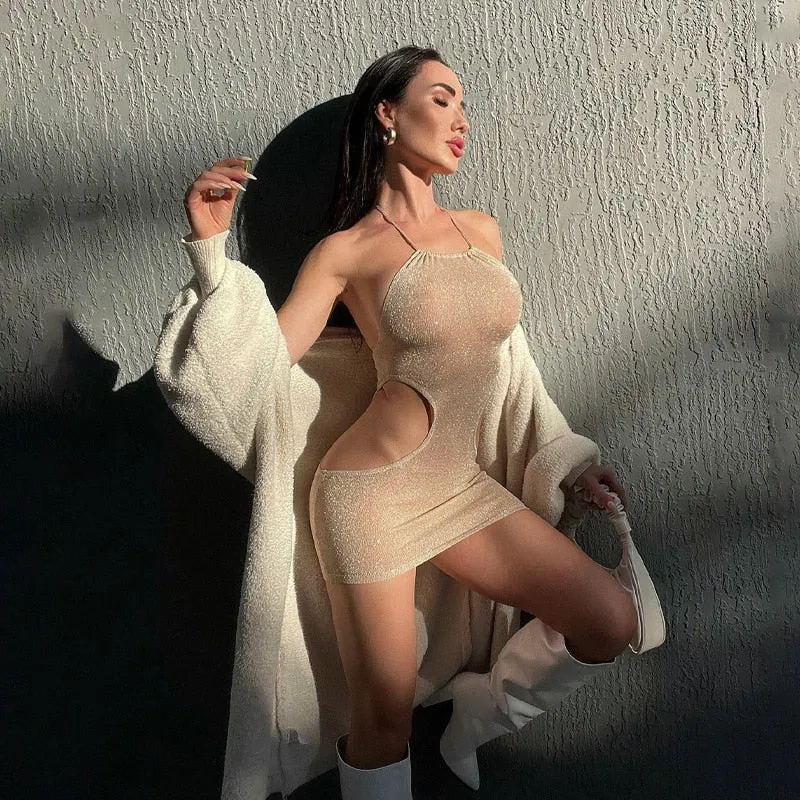 A Rythm To My Symphony Mini Dress