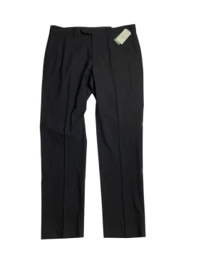 Alfani Mens Slim fit Dress Pants 32 / 32 Black Solid Stretch