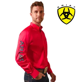 ARIAT Men's Team Logo Twill Fitted Shirt 10043567