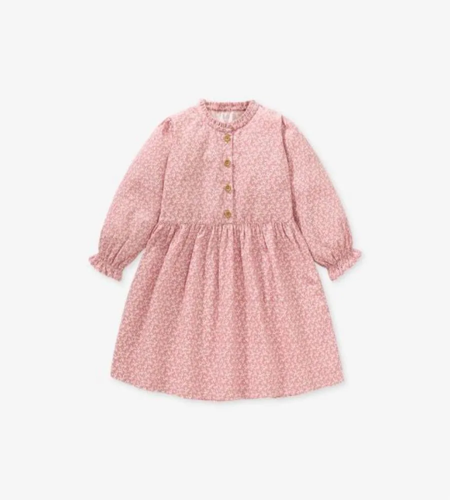 Autumn Bliss Floral Dress
