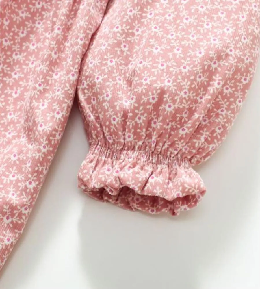 Autumn Bliss Floral Dress