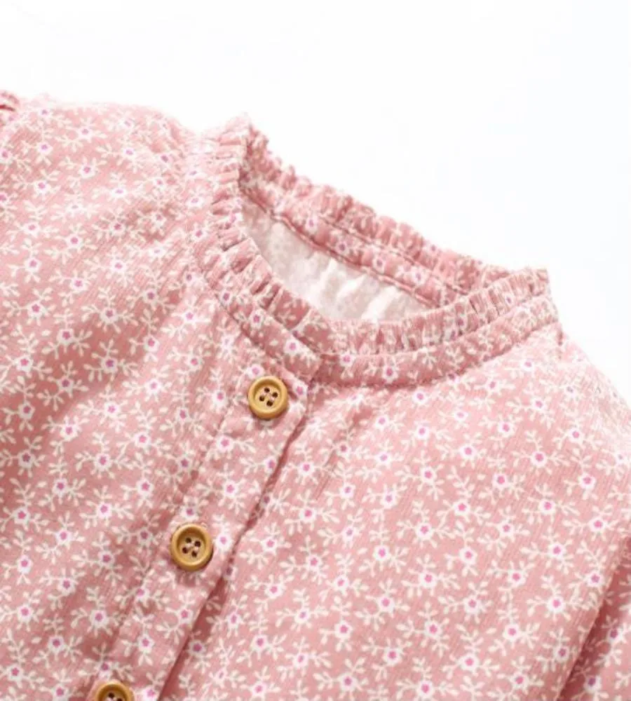 Autumn Bliss Floral Dress