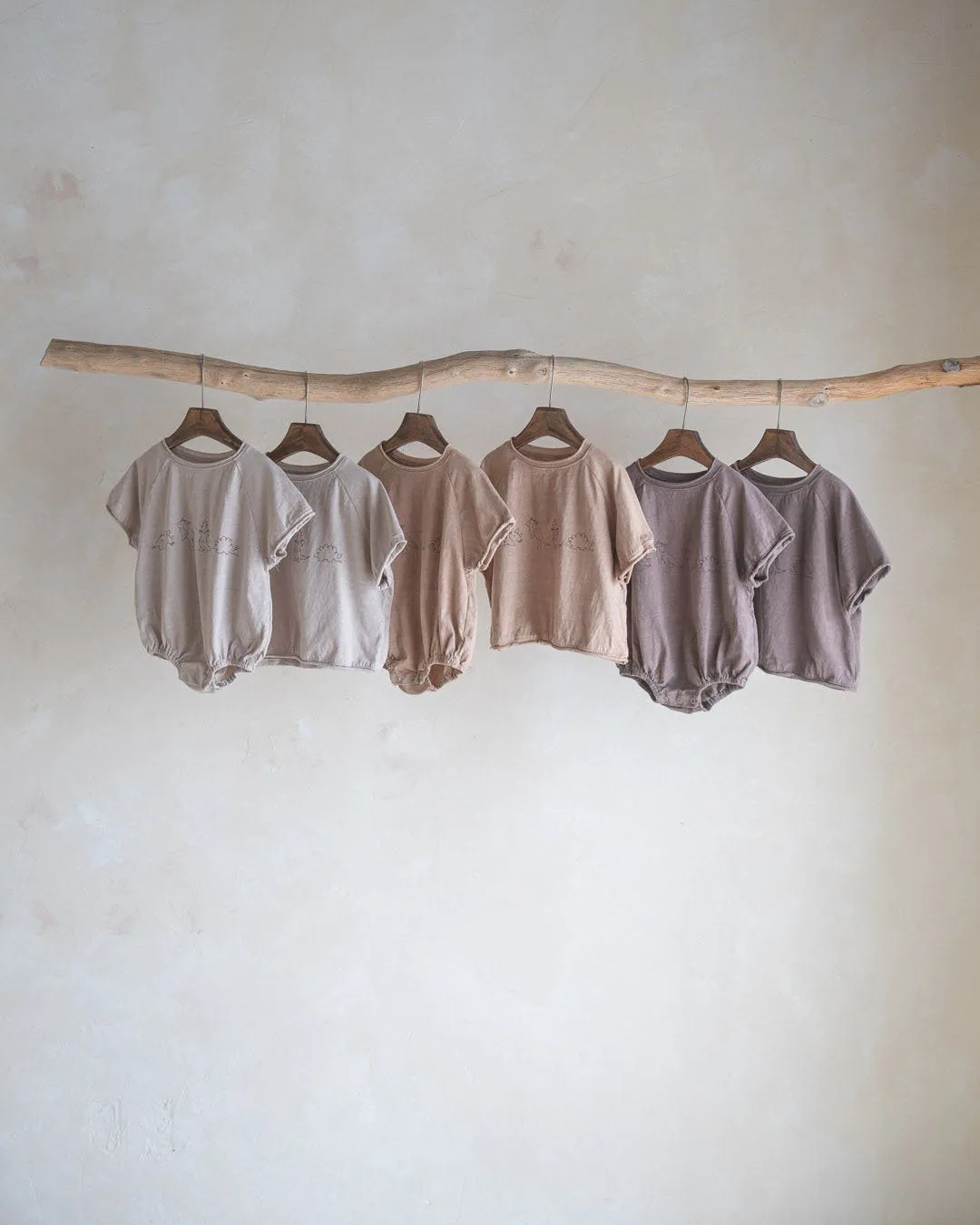 Baby Dinsoaur Romper | Brown