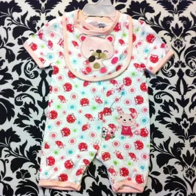Baby Romper Carter's Set Romper with Bib 6