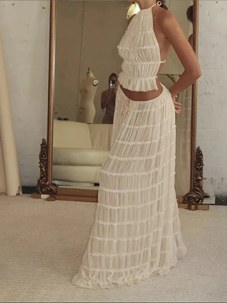 Backless 2 Piece Set