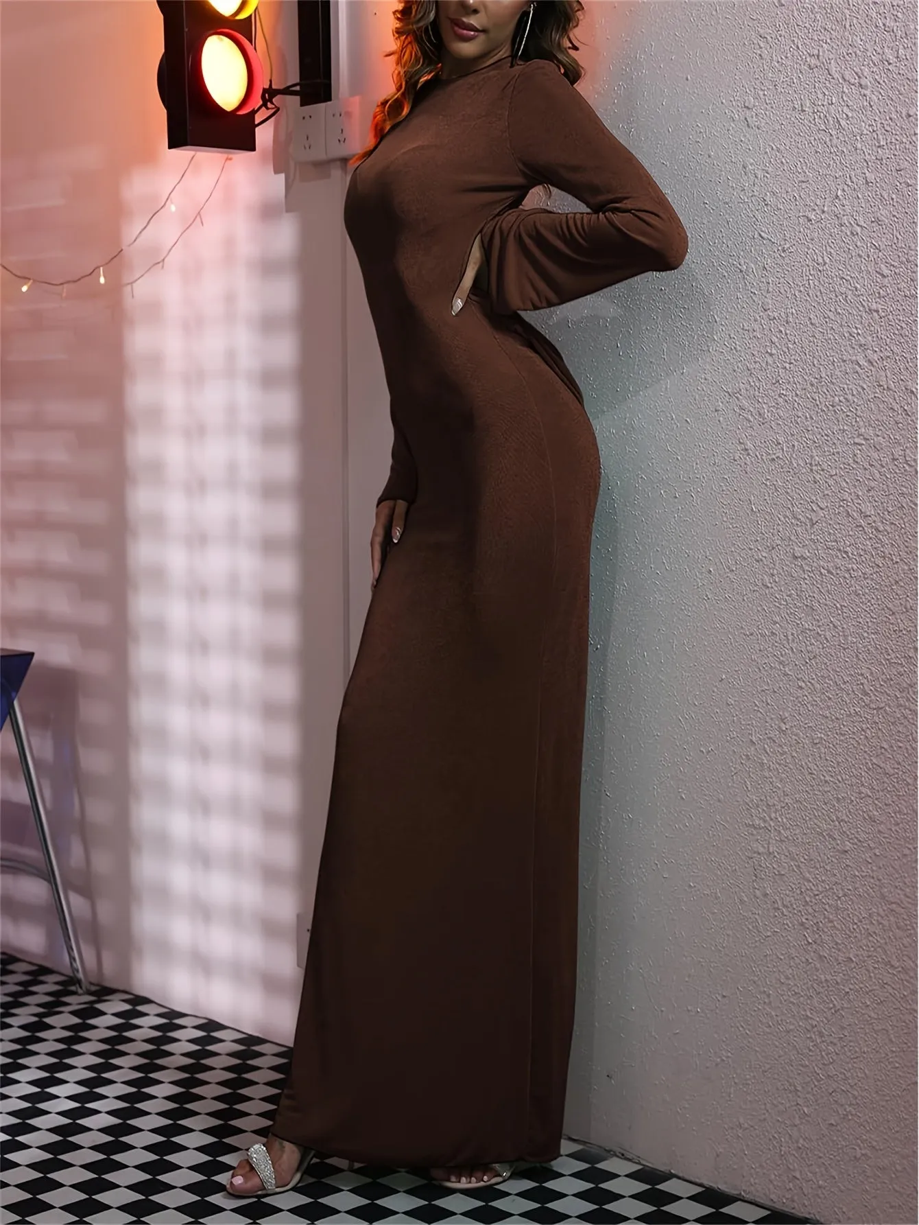 Backless Maxi Dress