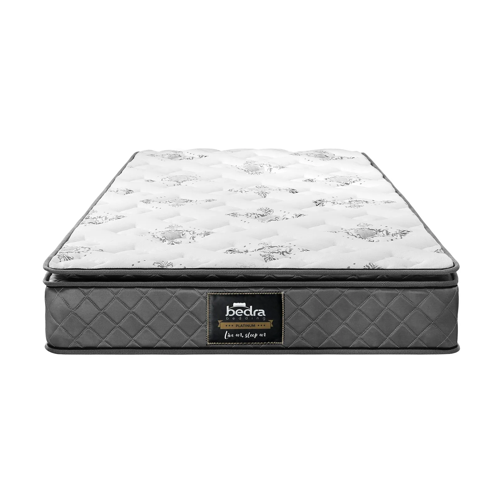 Bedra Single Mattress Breathable Luxury Bed Bonnell Spring Foam Medium 21cm