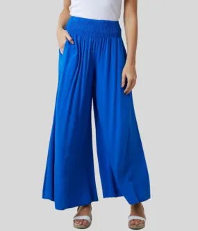 Blue Culotte Trousers