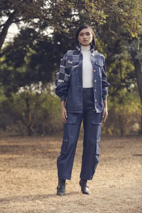 Blue Denim Cord Set