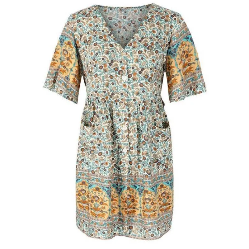 Bohemian Dress - Summer Dress