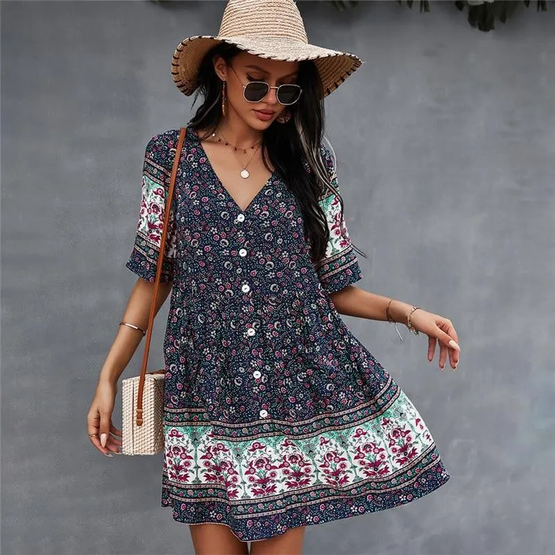 Bohemian Dress - Summer Dress