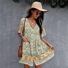 Bohemian Dress - Summer Dress