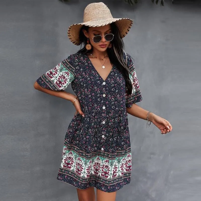 Bohemian Dress - Summer Dress