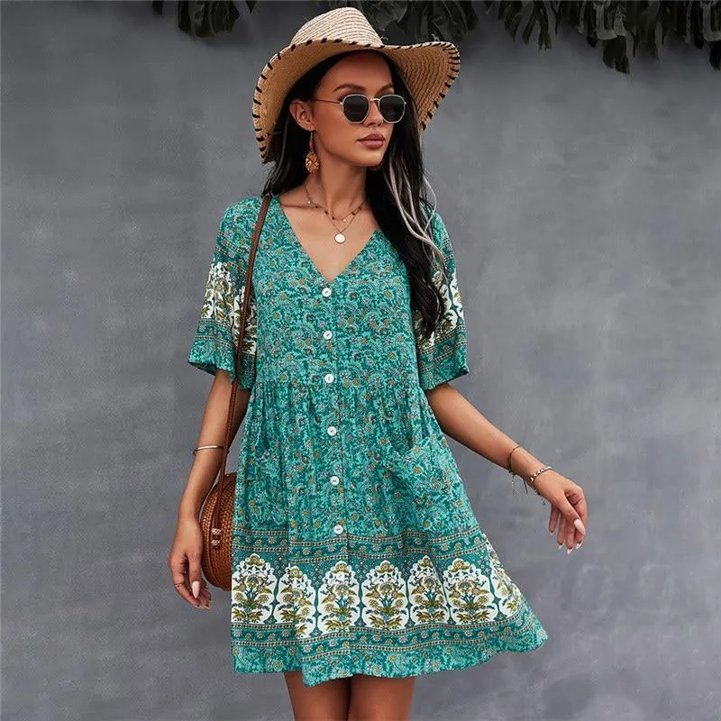 Bohemian Dress - Summer Dress