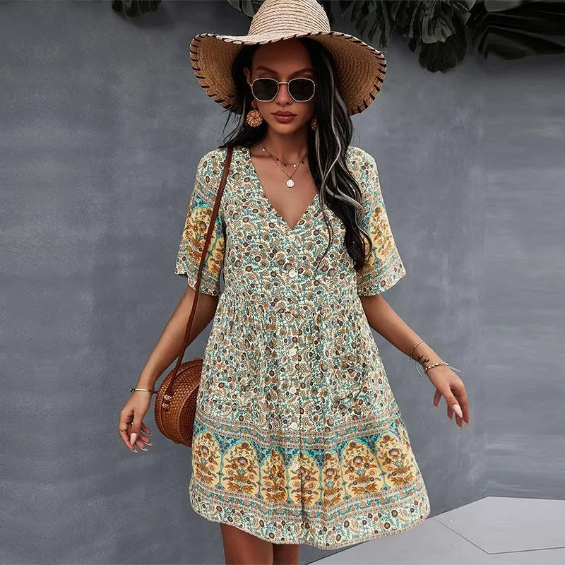 Bohemian Dress - Summer Dress