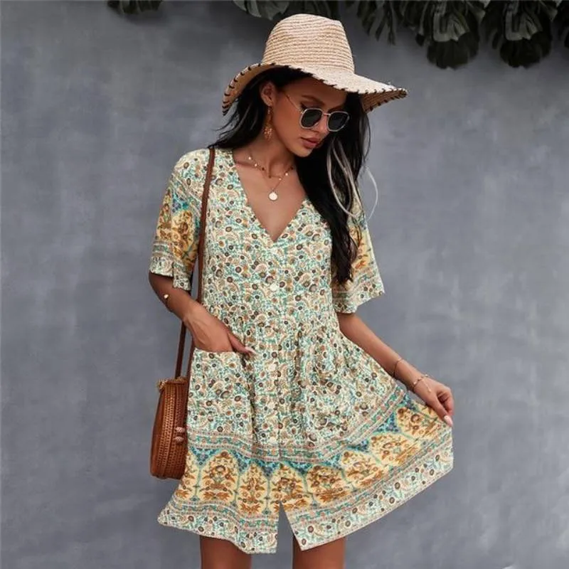 Bohemian Dress - Summer Dress