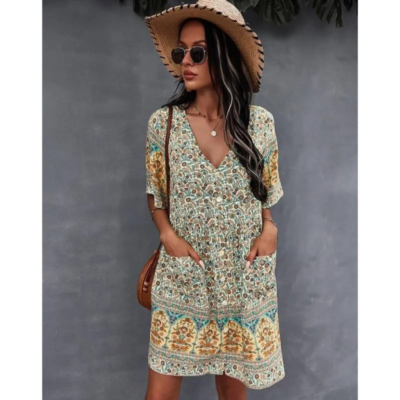 Bohemian Dress - Summer Dress