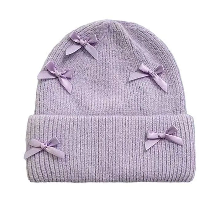 Bows Knit Hat