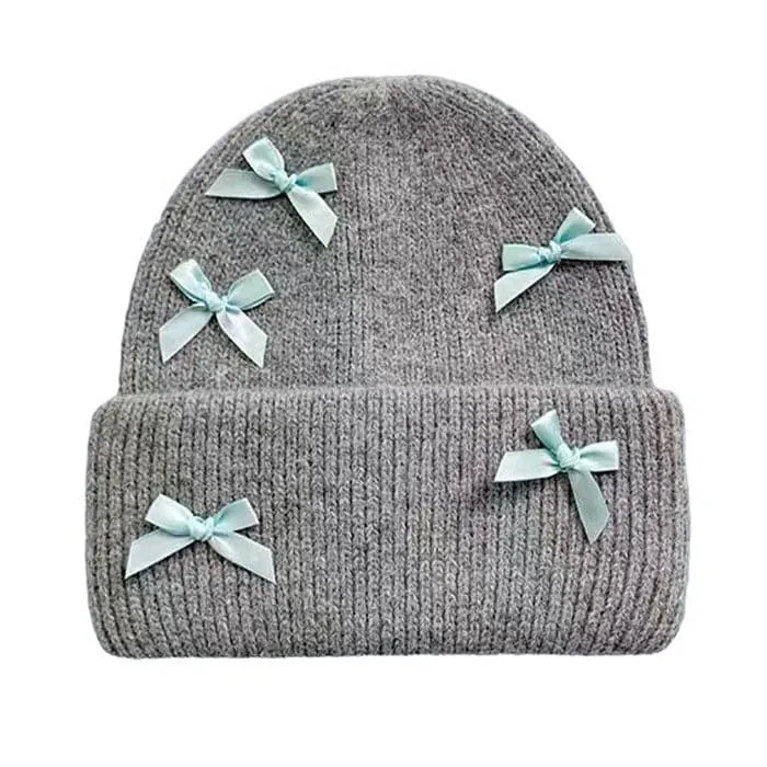 Bows Knit Hat