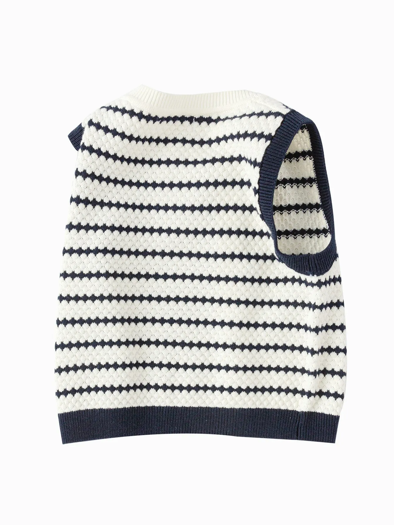 Boy Baby Clothes Stripe Blue Hue Vest