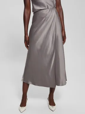 Brown Anastasia Maxi Skirt