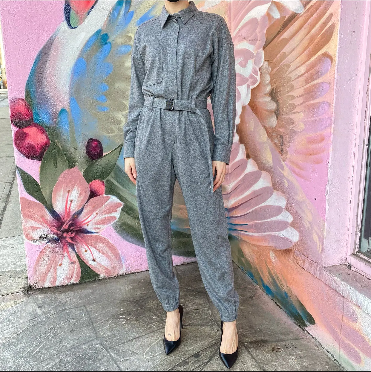 Brunello Cucinelli Cashmere Jersey Jumpsuit - S