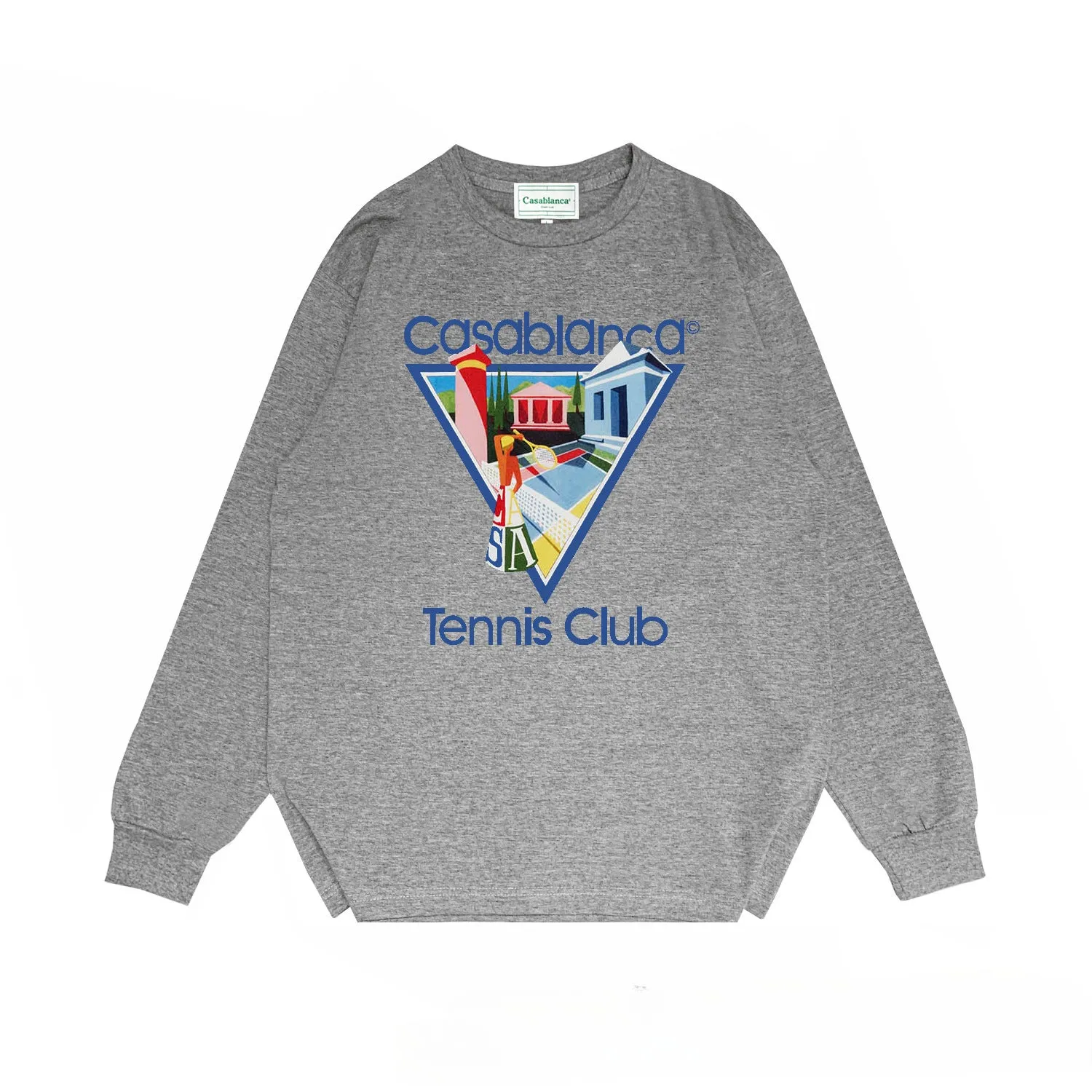 Casablanca Long sleeve T-shirt Printed loose T-shirt
