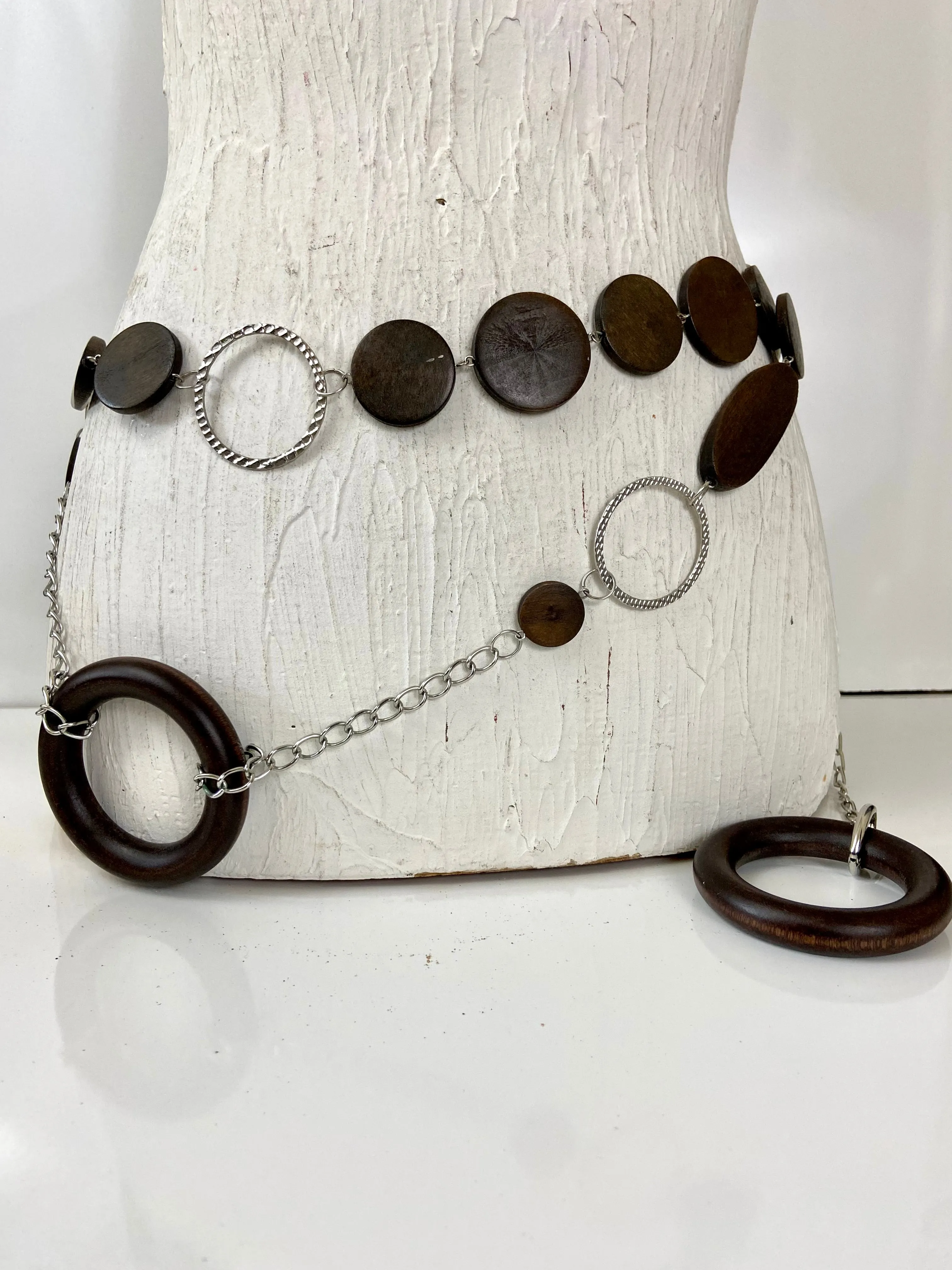 Circle ⭕️ wood 🪵 belt