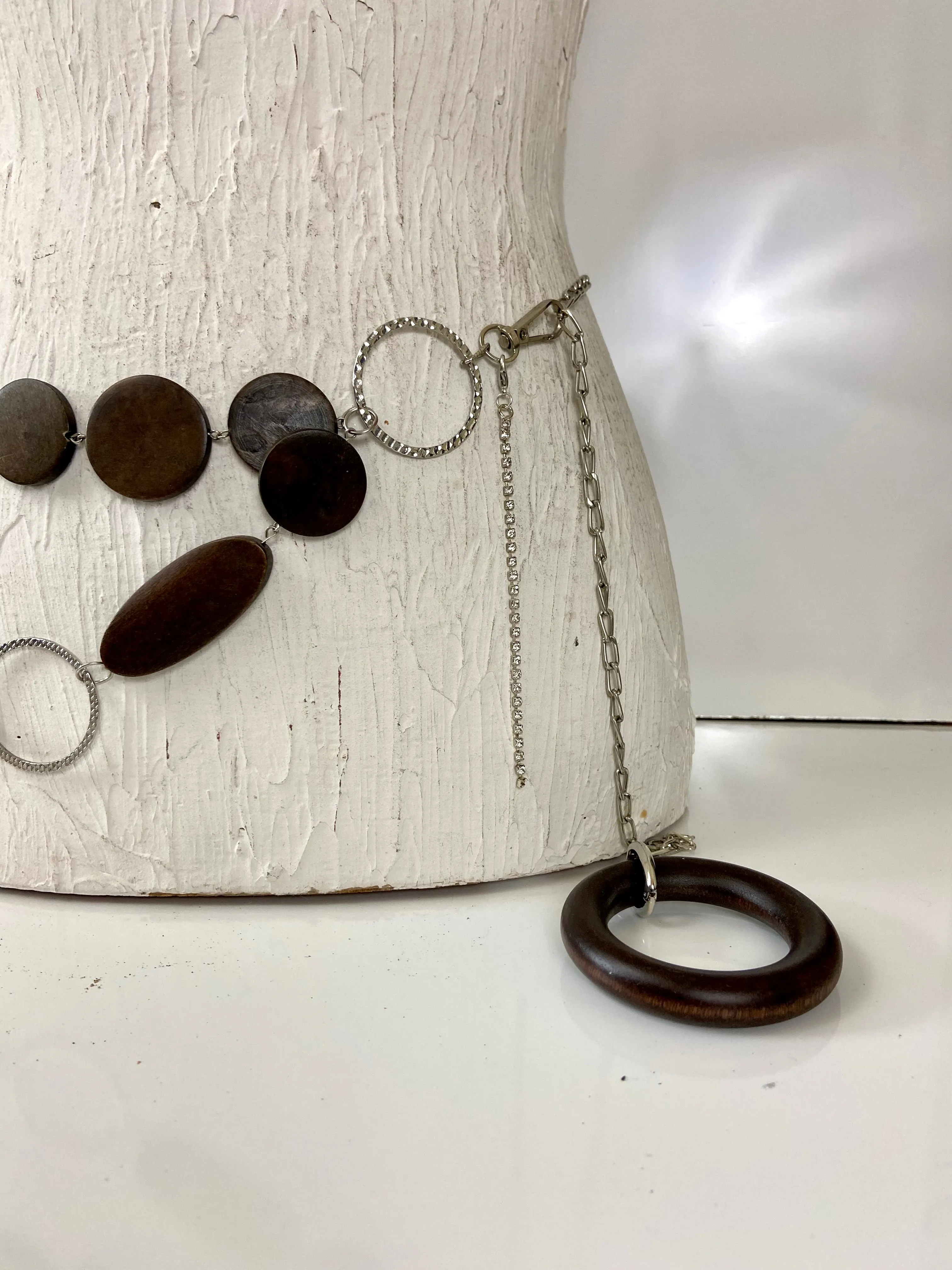 Circle ⭕️ wood 🪵 belt