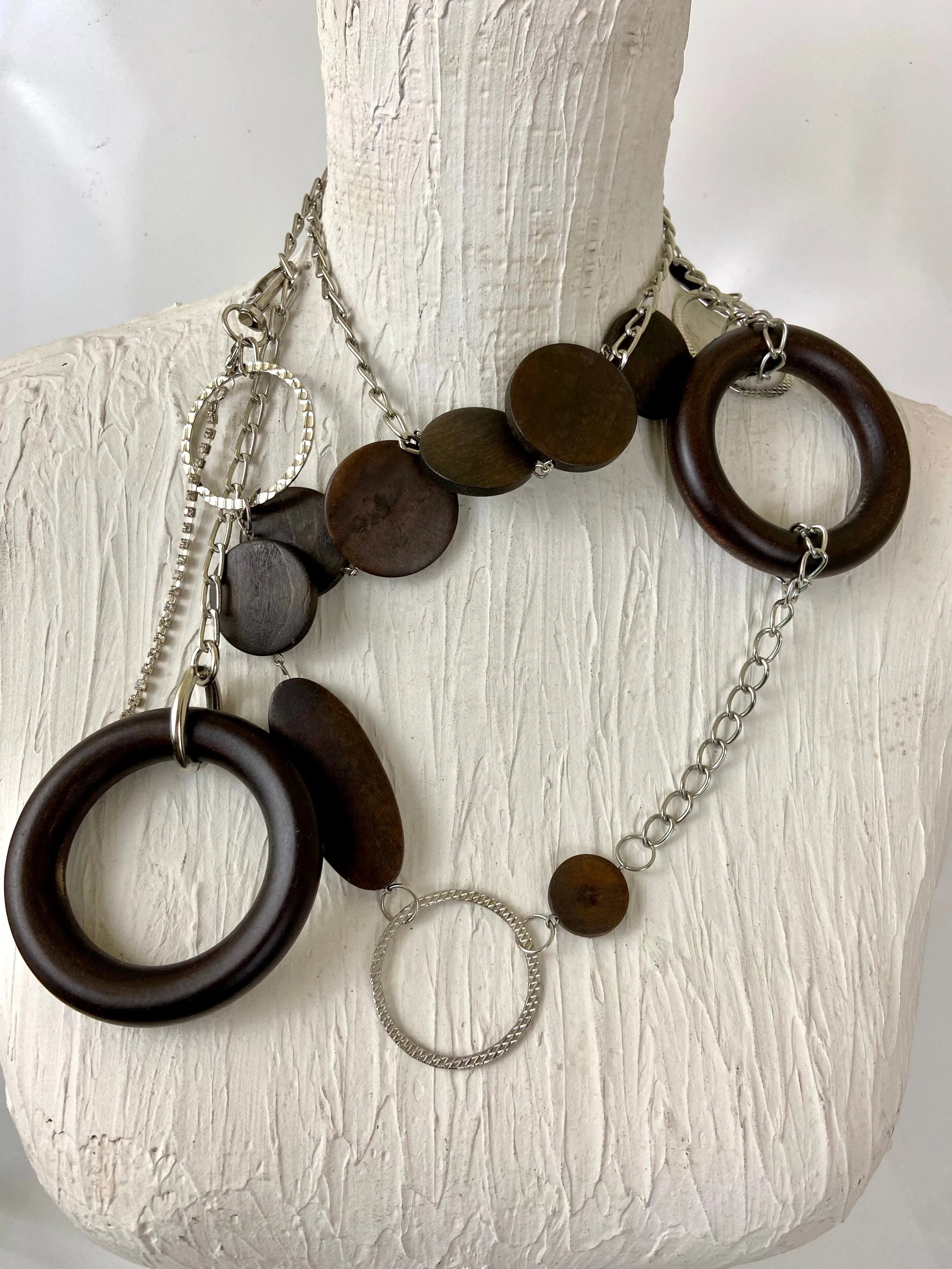 Circle ⭕️ wood 🪵 belt