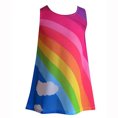 Classic rainbow dress