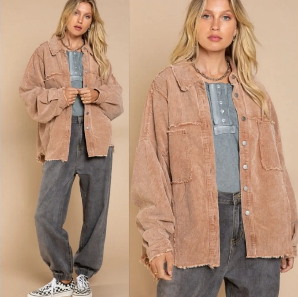 Corduroy Shacket