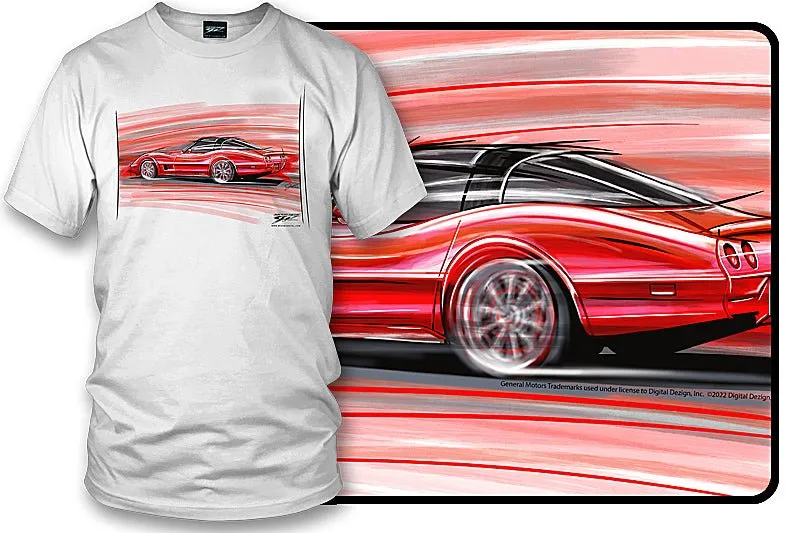 Corvette C3 Motion Drawn - Corvette C3 Motion Drawn shirt