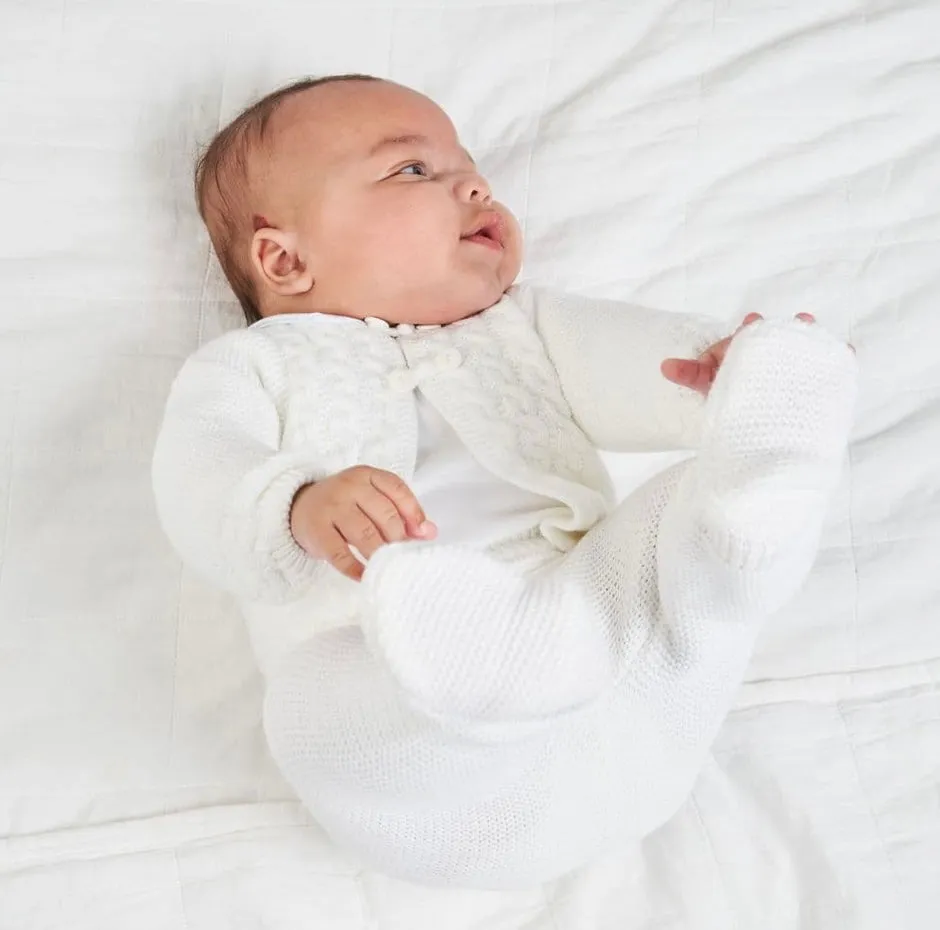 Dandelion Unisex Cable Knit Two Piece Outfit