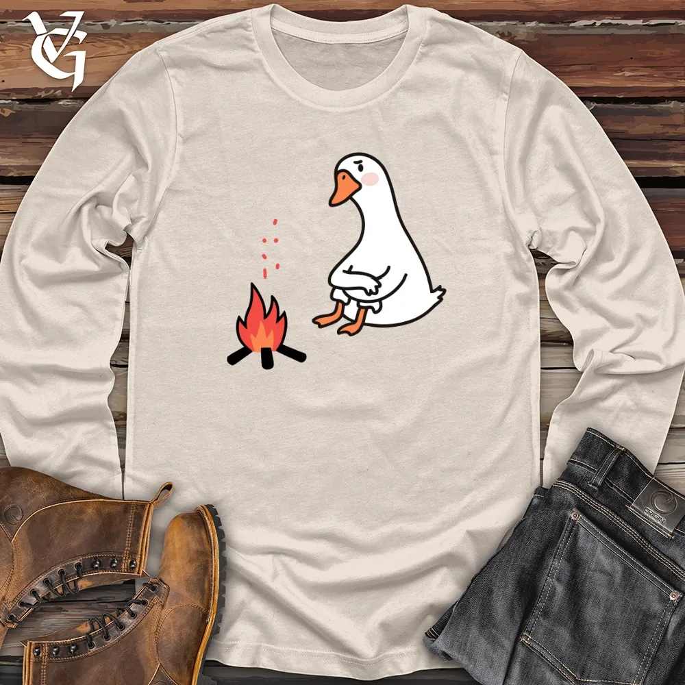 Duck With Fire Long Sleeve