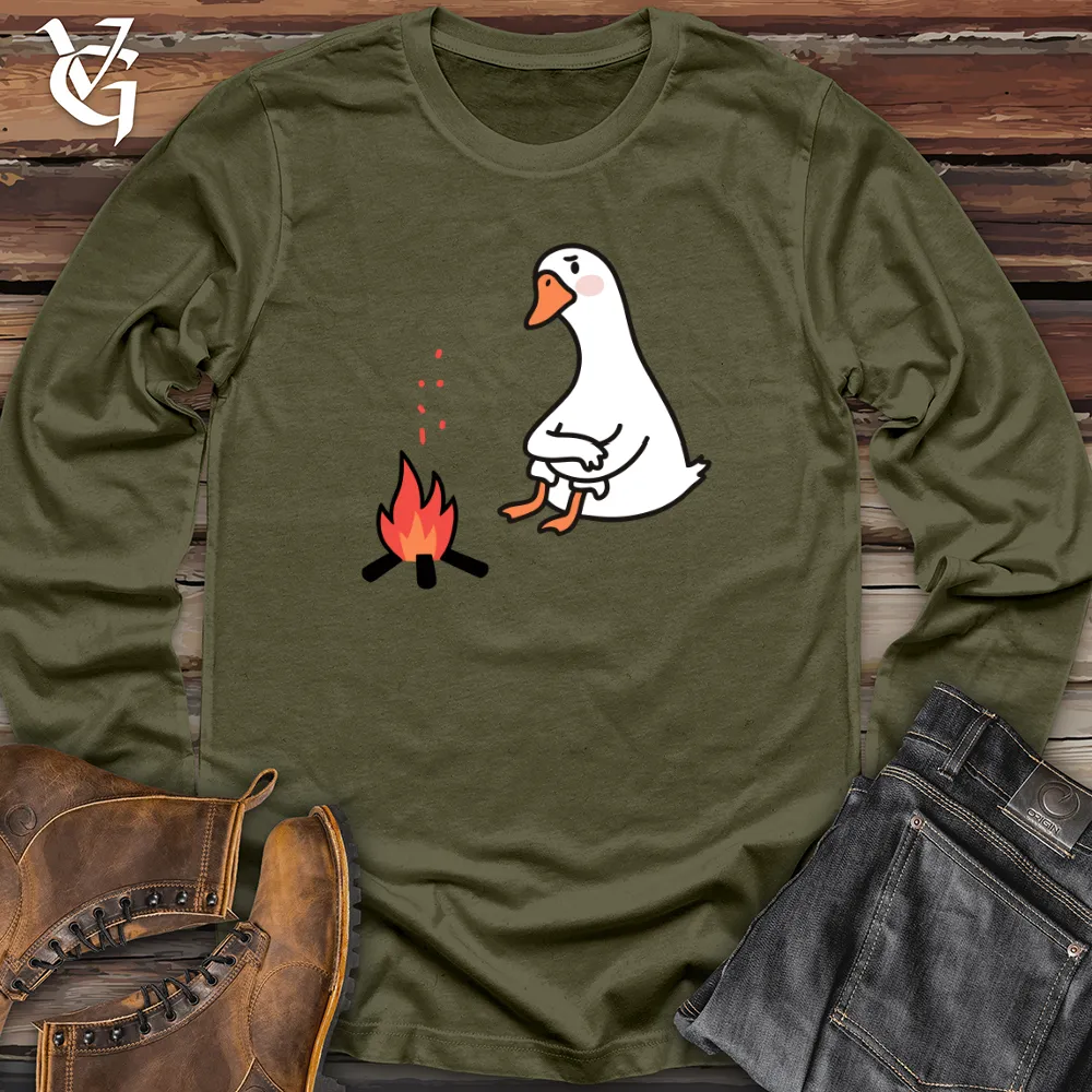 Duck With Fire Long Sleeve