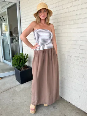 Everly Drop Waist Maxi Dress