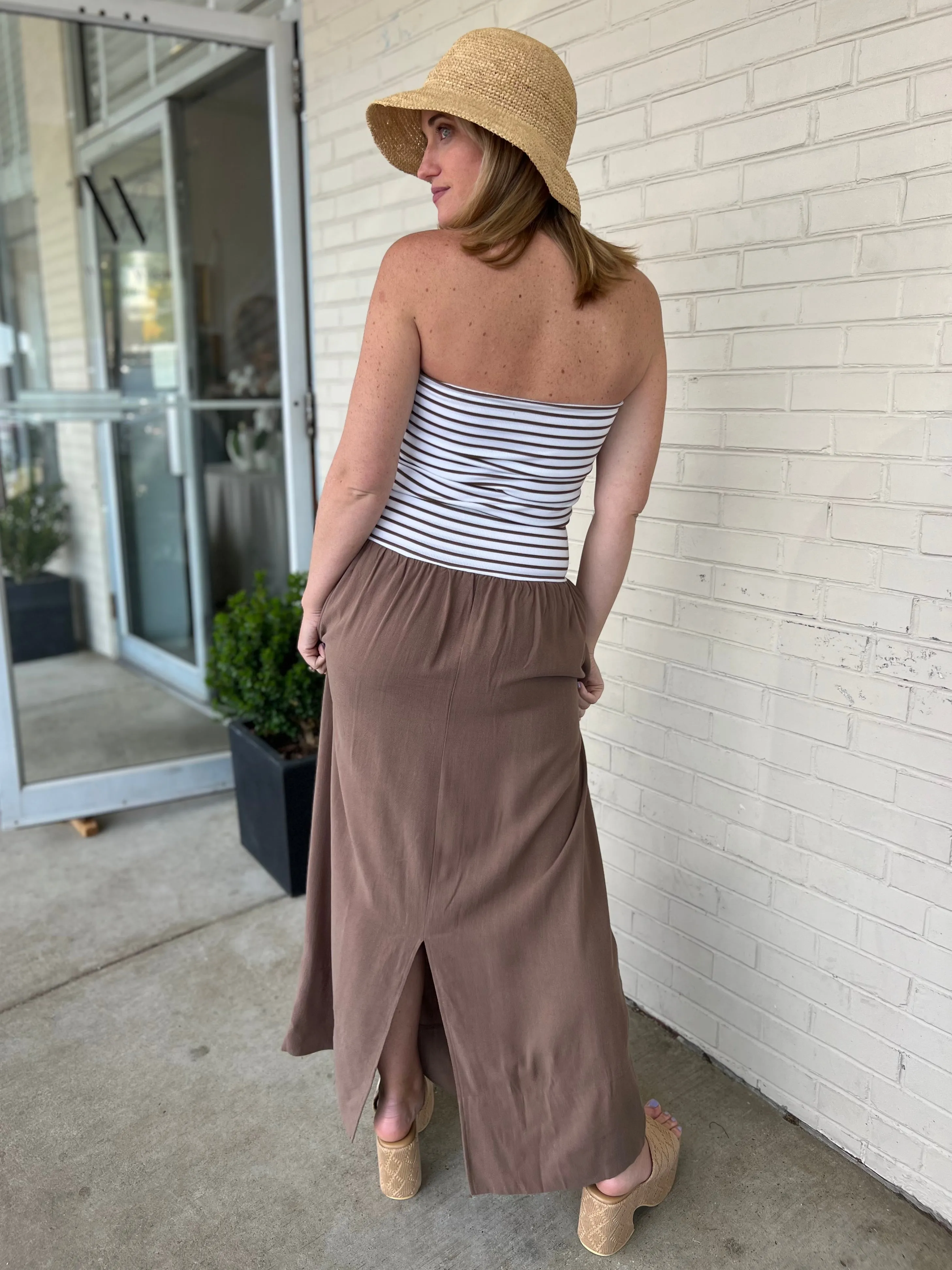 Everly Drop Waist Maxi Dress