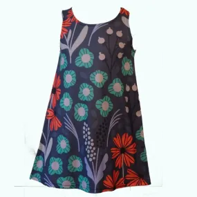 Flower Dress - Blue
