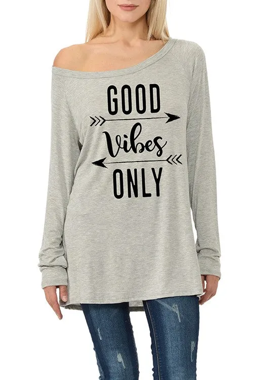 GOOD VIBES Long Sleeve