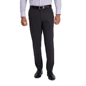 Haggar Mens Slim fit Dress Pants 33 / 30 Grey