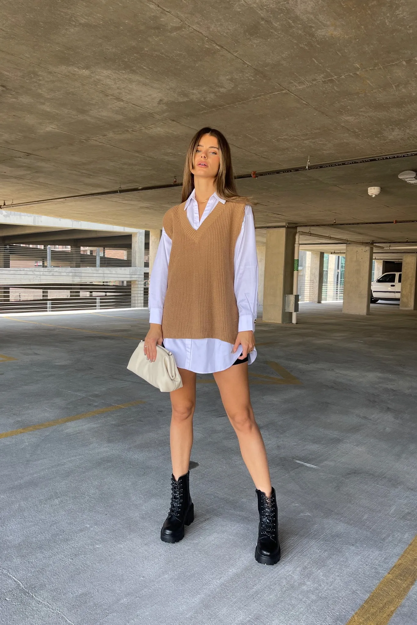 Jules V-Neck Sweater Vest