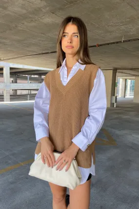 Jules V-Neck Sweater Vest