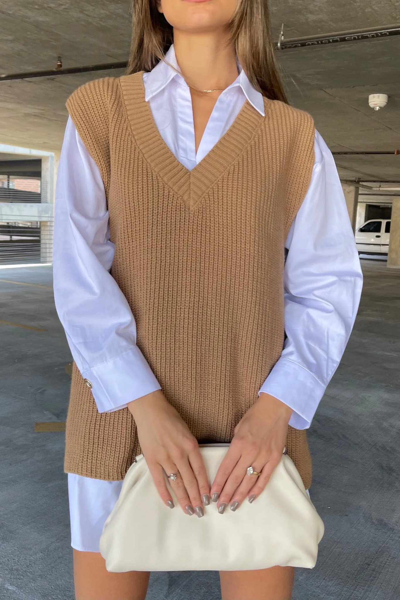 Jules V-Neck Sweater Vest