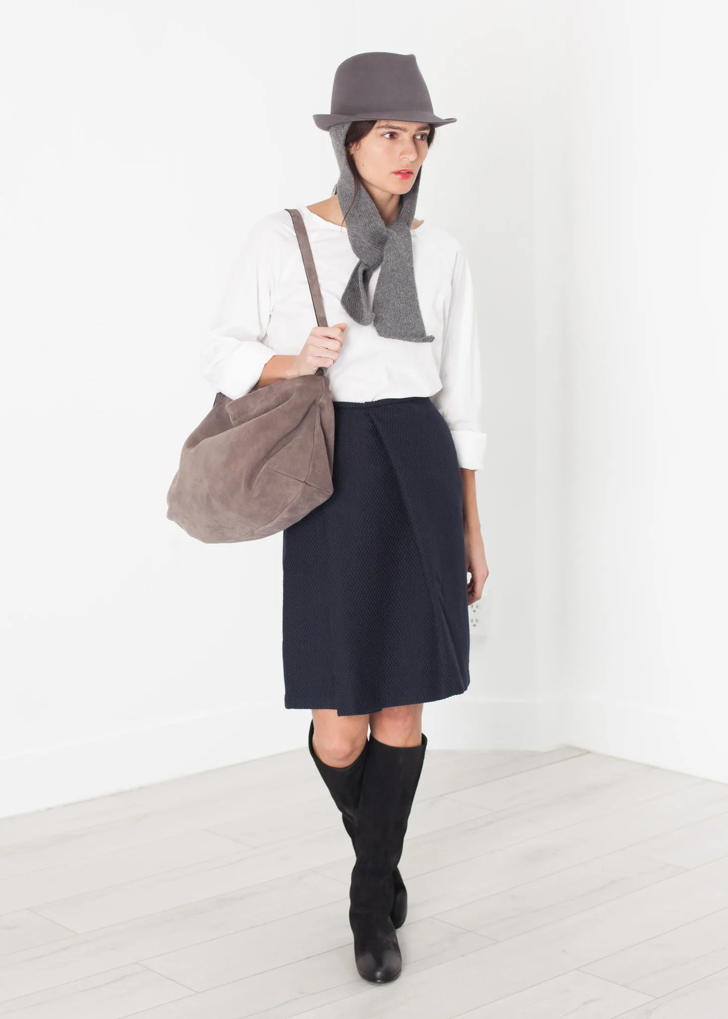 Kate Hat in Steel Grey - Less Choice