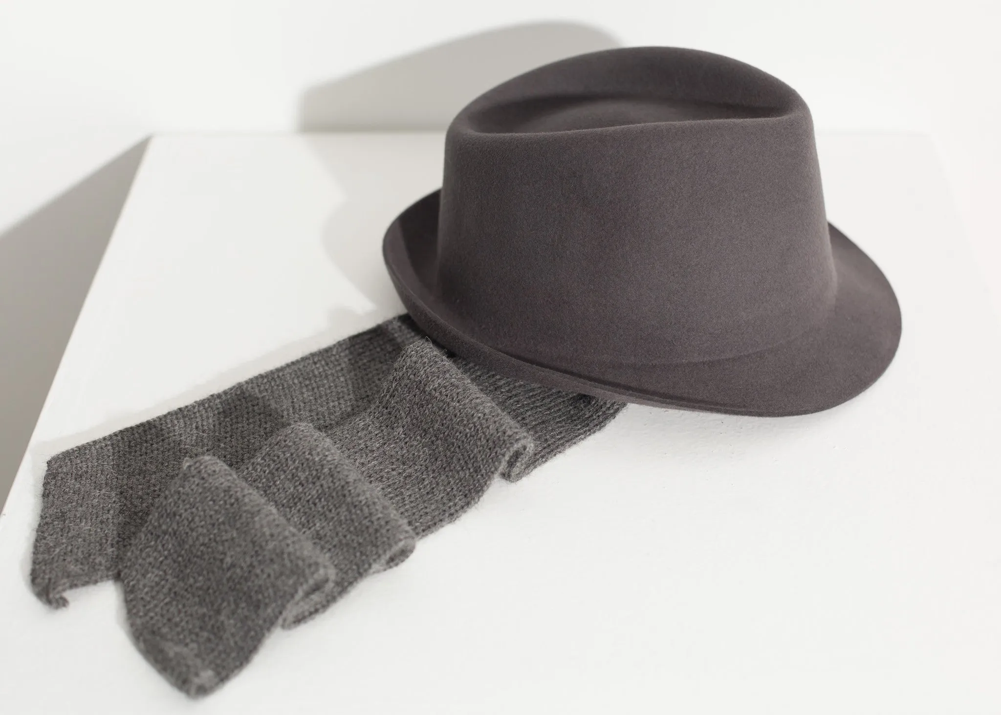 Kate Hat in Steel Grey - Less Choice