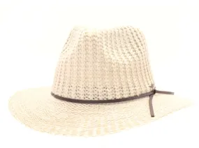 Knit Fedora Hat